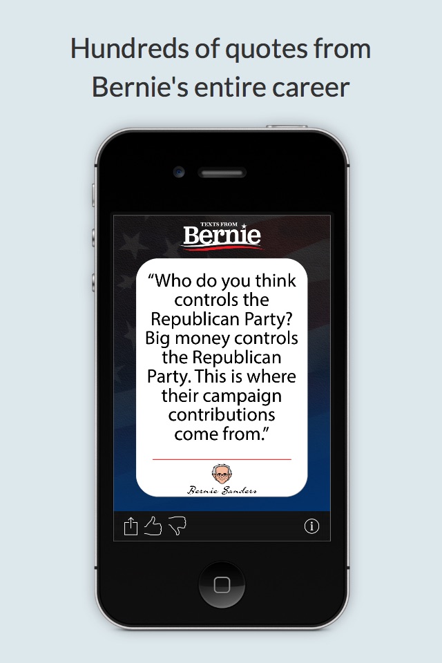 Texts From Bernie Sanders screenshot 2