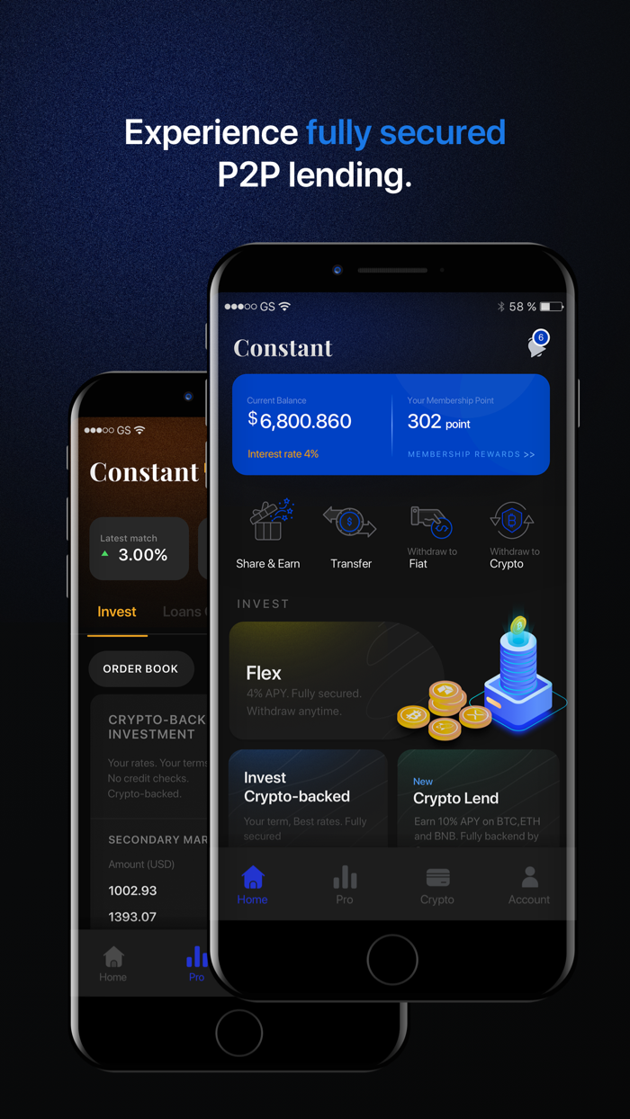 Myconstant - P2P lending