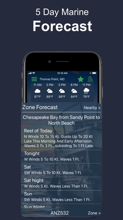 Buoycast: NOAA Marine Forecast screenshot-3