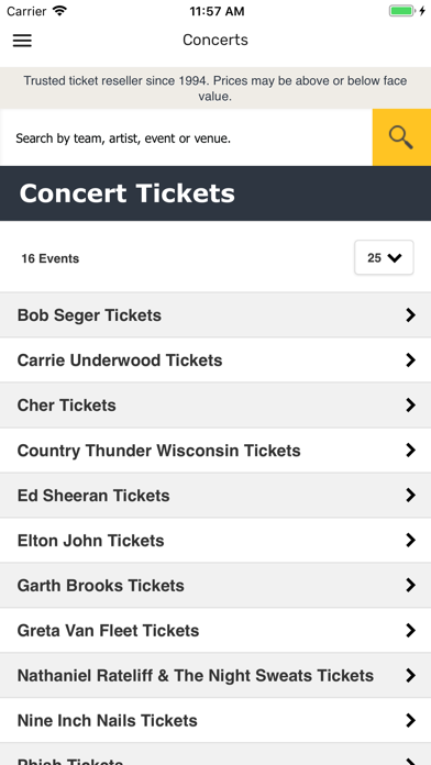 Screenshot #3 pour Gold Coast Tickets
