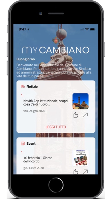 MyCambiano Screenshot