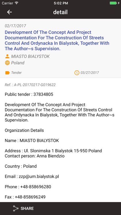 TendersPage screenshot-3