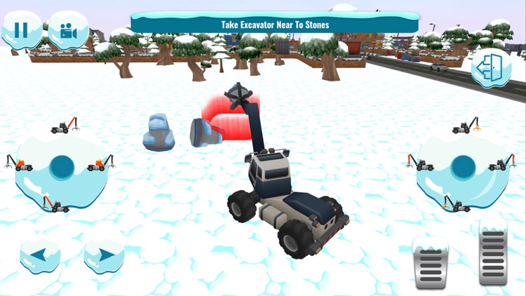 Real Heavy Snow Plow Excavator screenshot-8