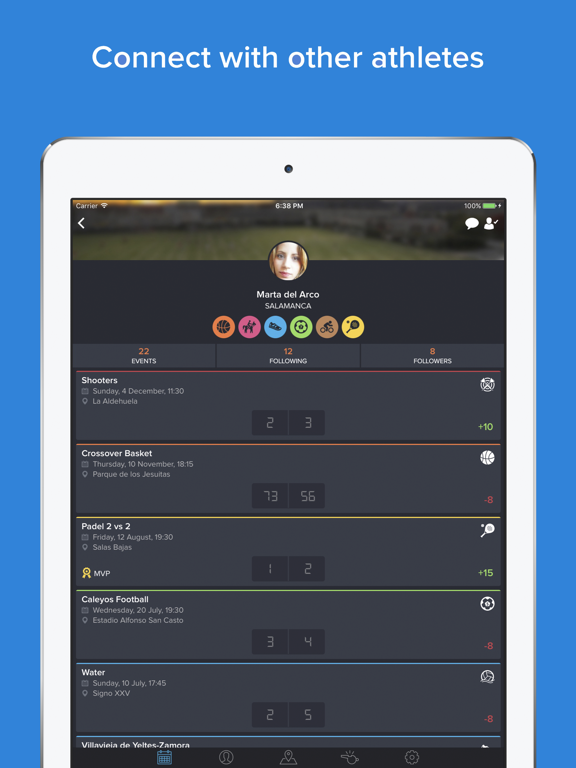 Screenshot #4 pour WePlay - Sports with friends