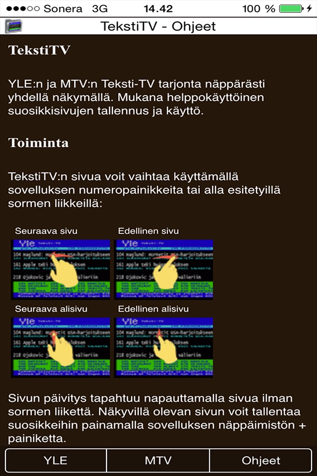 TekstiTV screenshot 3
