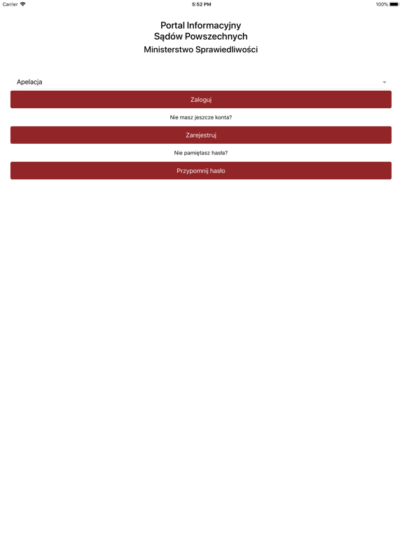 Screenshot #4 pour Portal Informacyjny Sądów