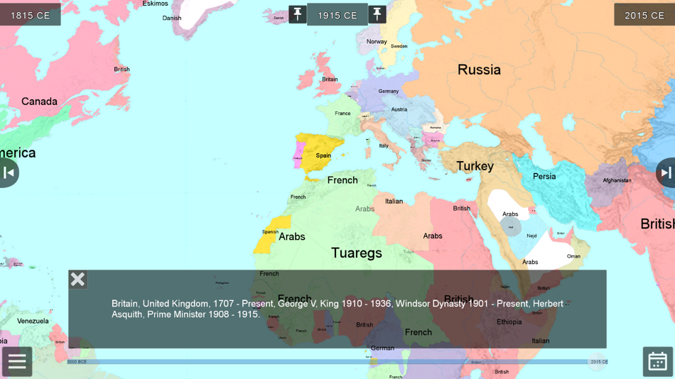 #1. World History Maps: The World (iOS) 由: WORLD HISTORY MAPS INC.