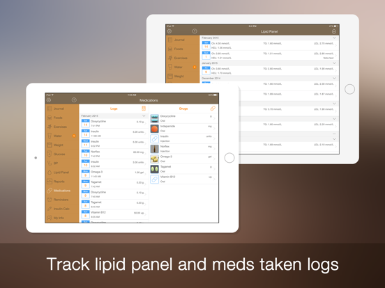 Daily Carb for iPad iPad screenshot 5 - Health & Fitness app