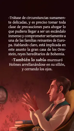 Captura de pantalla de IDoyle: Sherlock Holmes en iPhone 4
