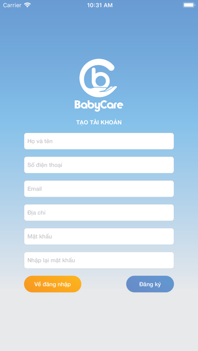 BabyCare Nhiệt kế thông minh Screenshot