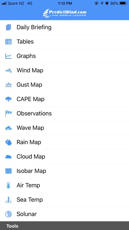 PredictWind — Marine Forecasts