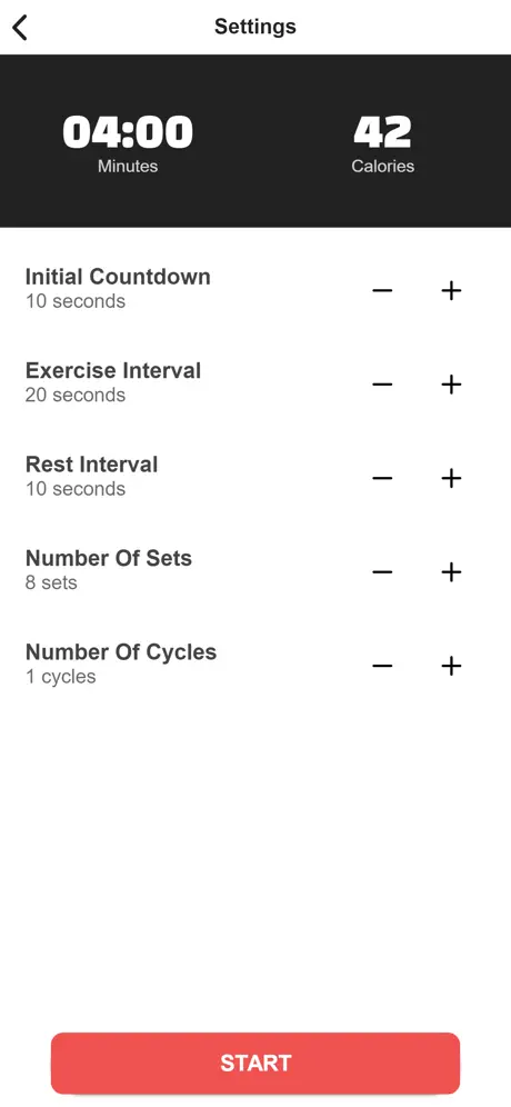 Interval Timer: HIIT & Tabata