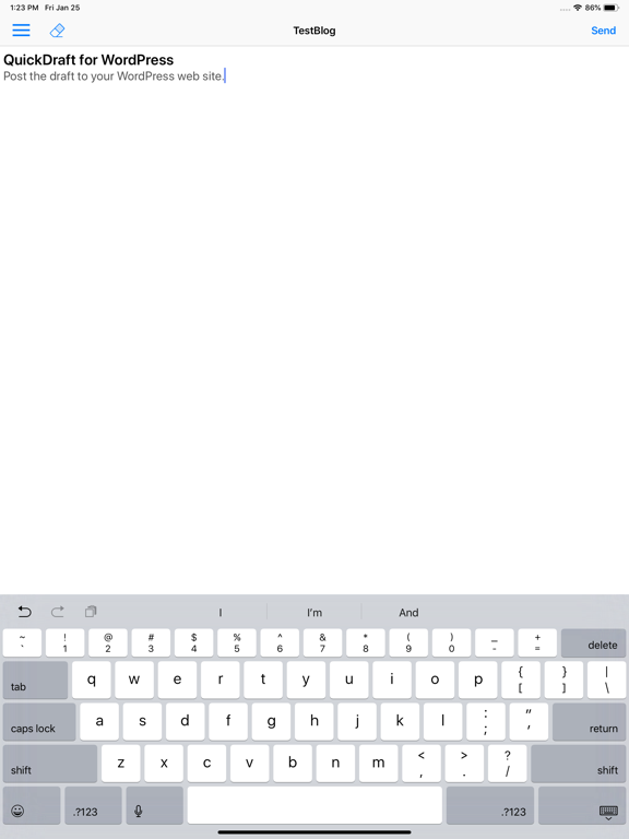 Screenshot #4 pour QuickDraft for WordPress