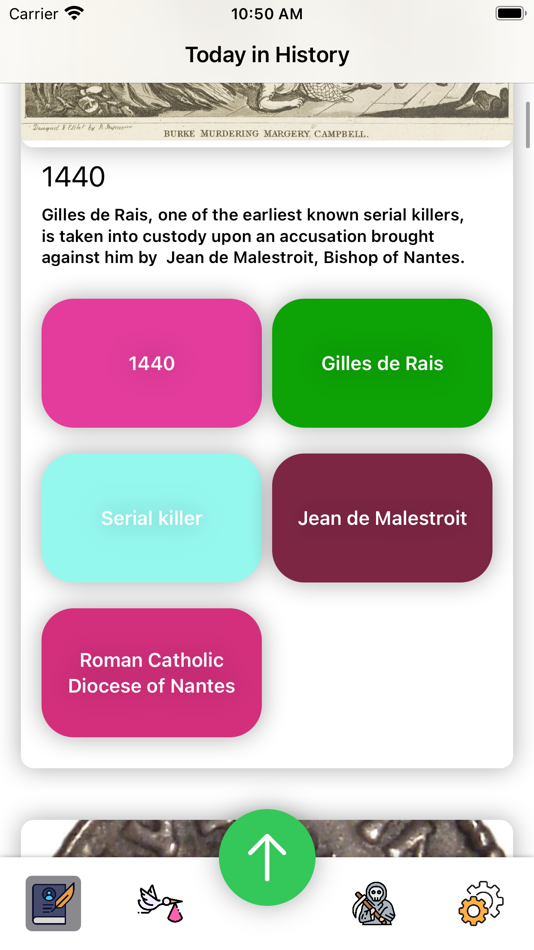 #2. Today in History (iOS) By: Rafael Francisco
