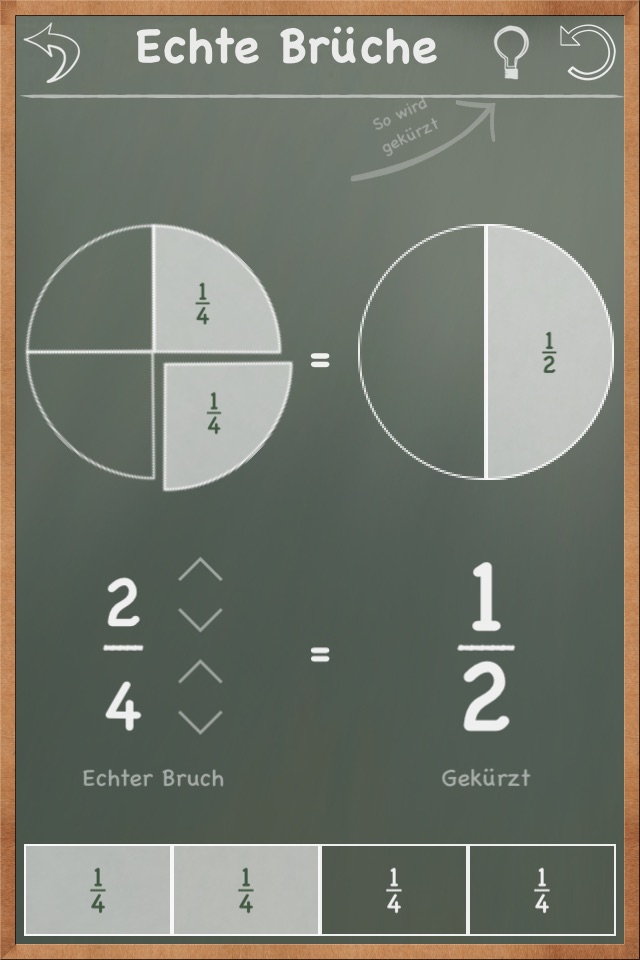 MathBoard Fractions screenshot 3