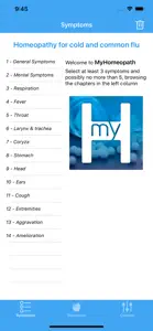 MyHomeopath screenshot #1 for iPhone