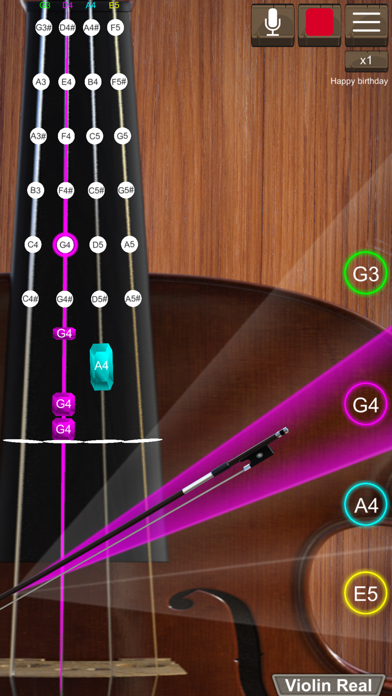 Screenshot #1 pour Violin Real