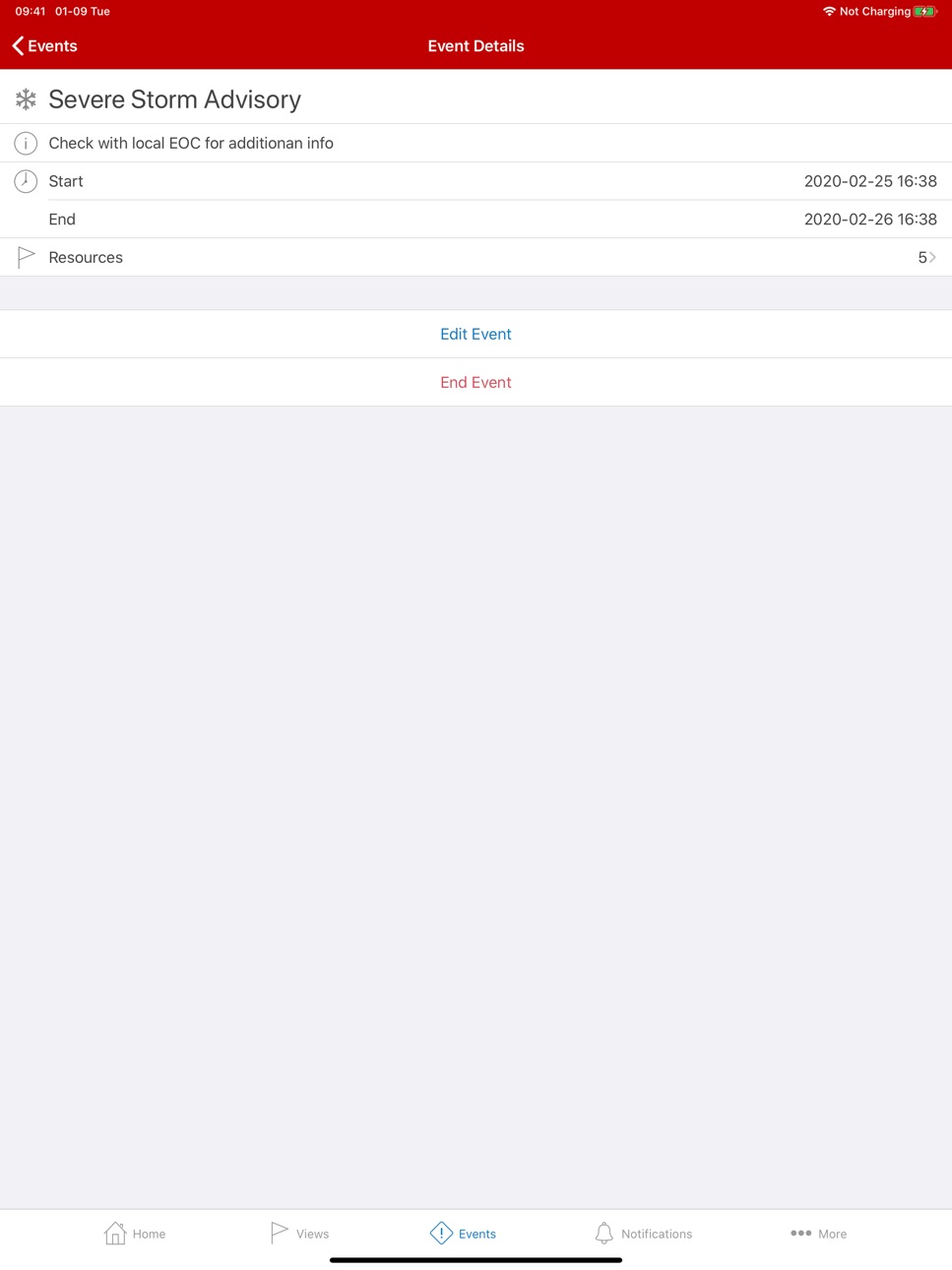 iPad screenshot
