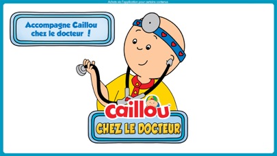 Screenshot #1 pour Caillou Chez le Docteur