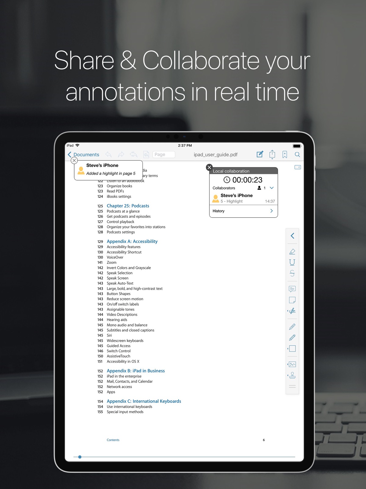 PDF Reader Pro Edition® ipad screenshot 3