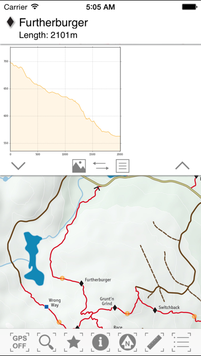 TrailMapps: Cumberland Screenshot