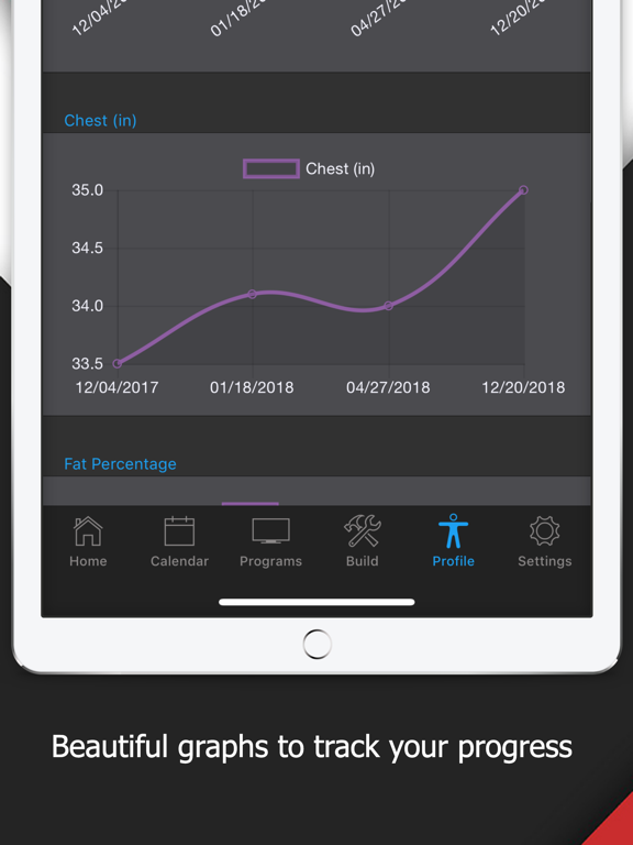 TrackOn - Workouts iPad screenshot 6 - Health & Fitness app