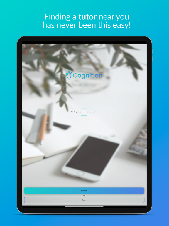 Cognition iPad screenshot 1 - Education app