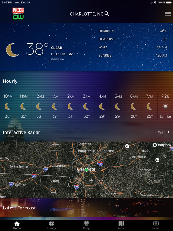 Screenshot #4 pour WCCB Charlotte Weather