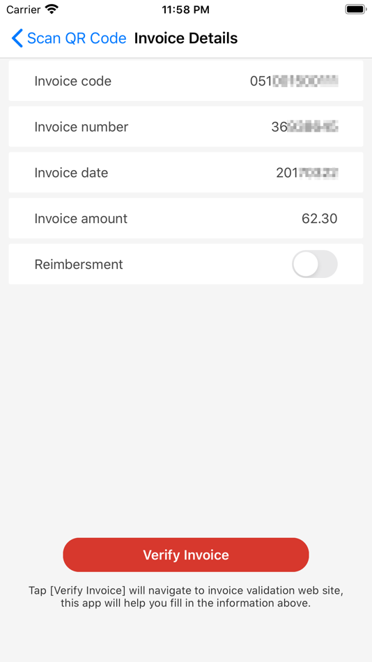 #2. Invoice Helper (iOS) By: 鸿升 刁