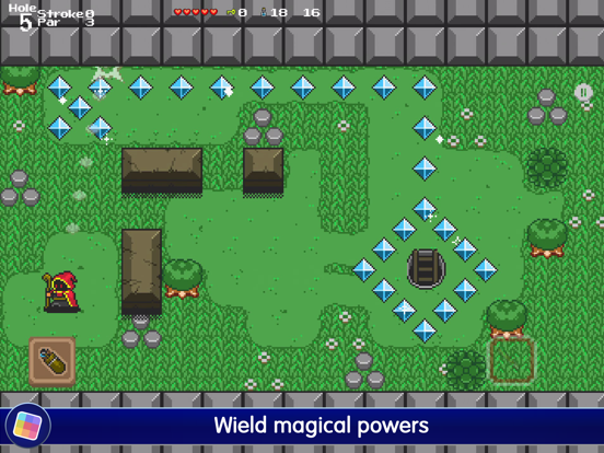 Wizard Golf RPG - GameClub iPad app afbeelding 1