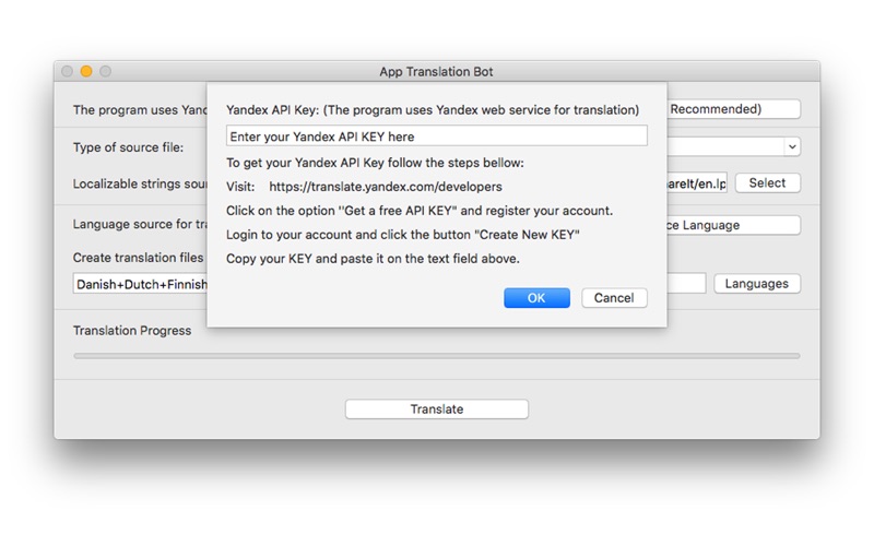 Screenshot #3 pour App Translation Bot