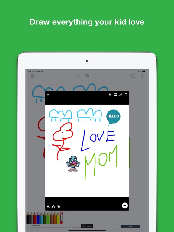 Screenshot #4 pour Drawing for kiz - doodle games