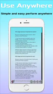 kegel exercises iphone screenshot 3