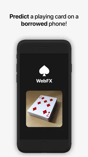 Capture d'écran de WebFX sur iPhone 1