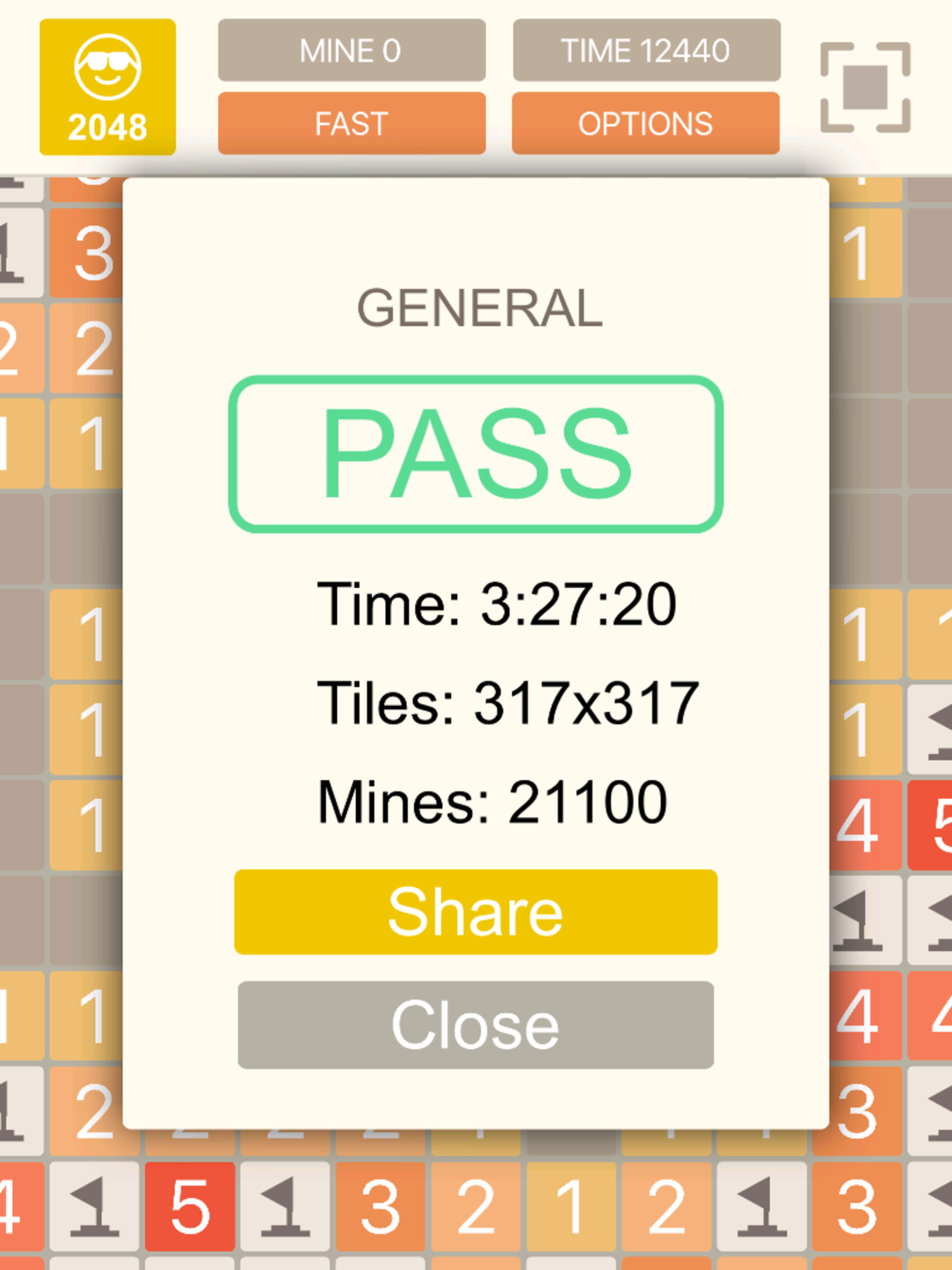 Minesweeper P big classic game screenshot 8