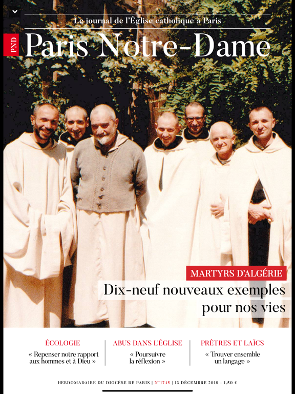 PARIS NOTRE DAME iPad screenshot 4 - News app