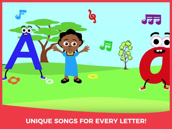 Akili's Alphabet iPad app afbeelding 3