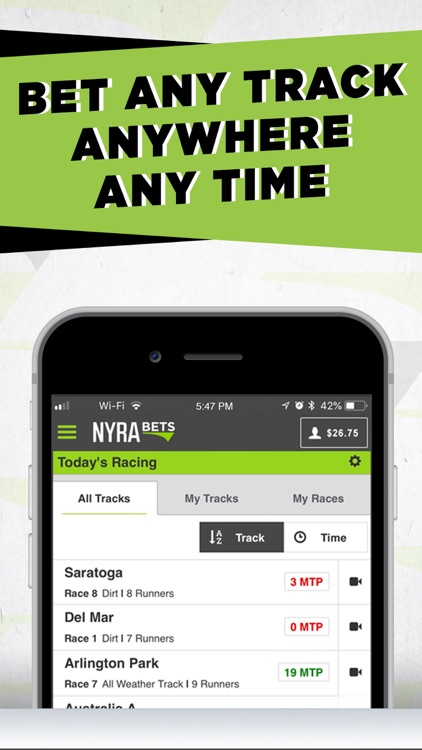 NYRA Bets - Horse Race Betting