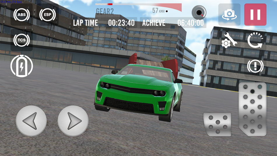 #3. Auto Racing Driver Simulation (iOS) 由: Furkan Alcik