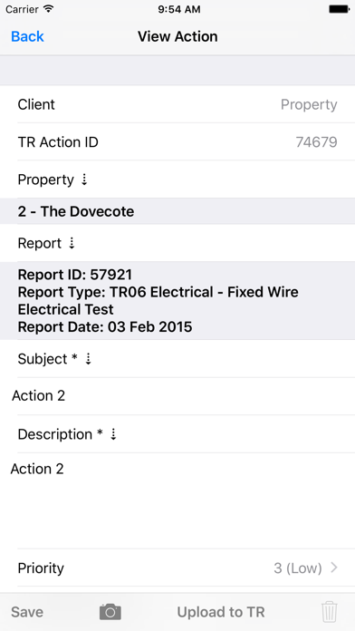 How to cancel & delete TrackRecord Actions from iphone & ipad 3