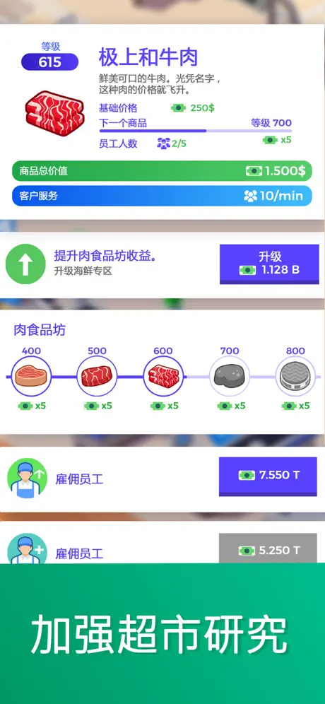 《Idle Supermarket Tycoon》 - 購物