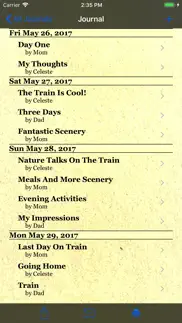 trip boss travel journal iphone screenshot 4