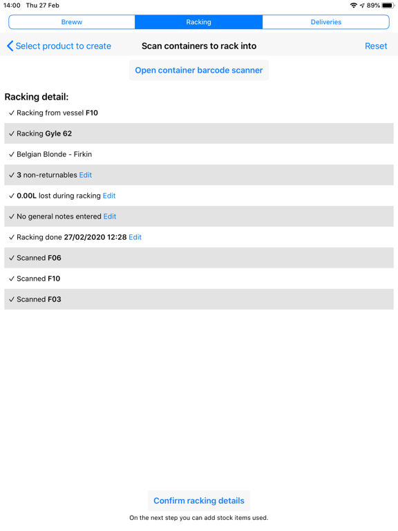 Breww iPad screenshot 4 - Business app