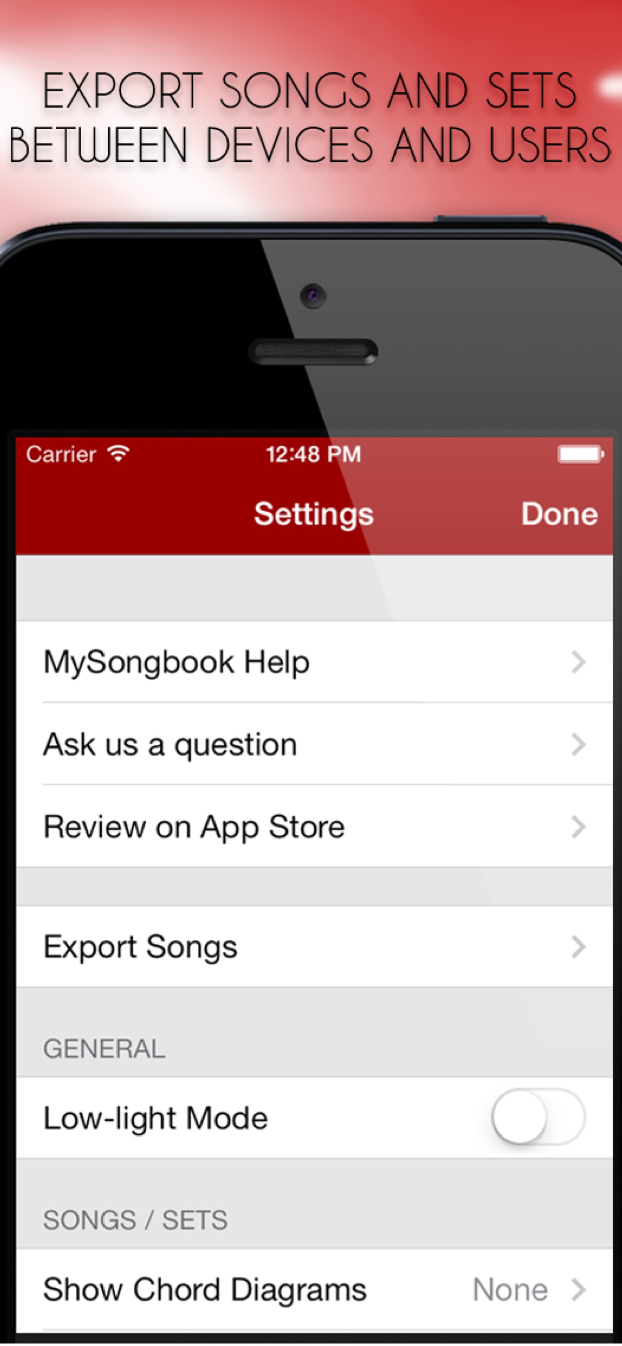 MySongbook - Lyrics and chords