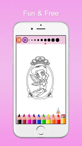 Game screenshot Fairy Toddler Paint Book hack