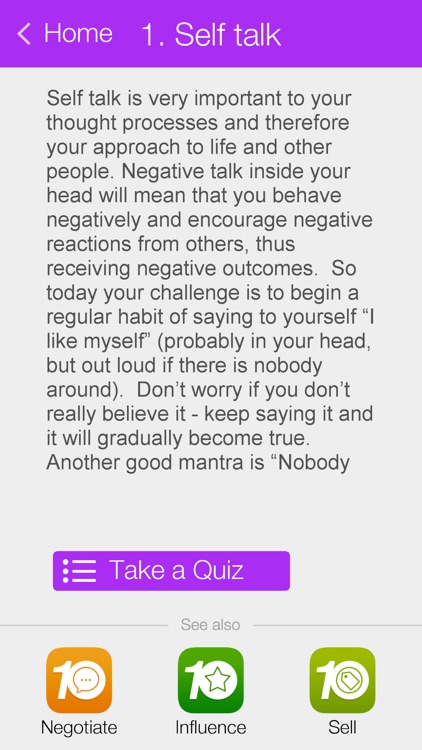 10 Day Assertiveness