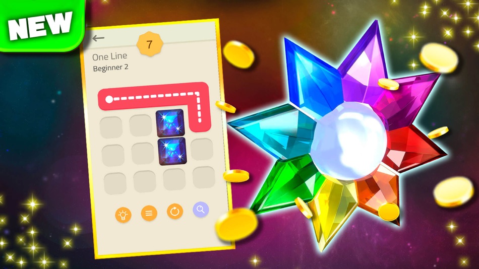 #1. Starbust Connect Lines (iOS) 由: Mikhail Danilevich