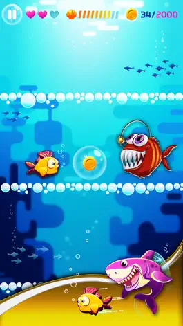 Game screenshot Bouncy Fish Adventures mod apk