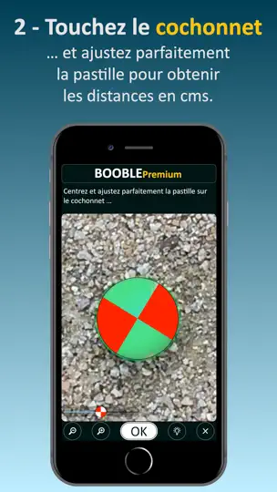 Capture d'écran de Booble Premium (pétanque) sur iPhone 3