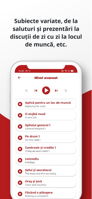 Engleză ー Ascultare・Vorbire în App Store